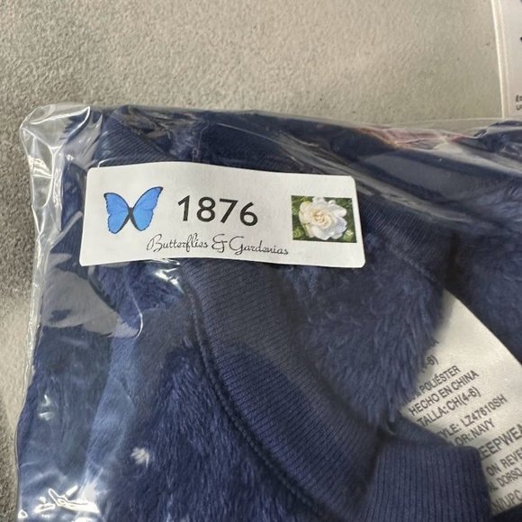 Harry Potter Sleep Top Kids Small 4/6 Fluffy Soft Wand Letter Sorting Hat - Picture 12 of 13